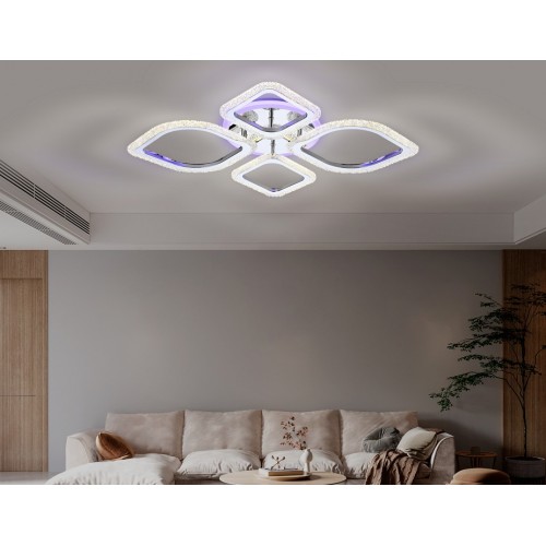 Потолочная светодиодная люстра Ambrella light Original FA5148 от Мир ламп