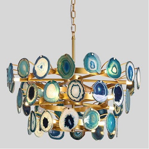 Подвесная люстра Imperiumloft Agate Burst Chandelier 40,1864 от Мир ламп