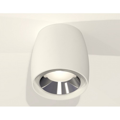 Комплект накладного светильника Ambrella light Techno Spot XS1141003 SWH/PSL белый песок/серебро полированное (C1141, N7032) от Мир ламп