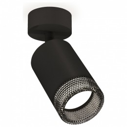 Комплект накладного светильника Ambrella light Techno Spot XM6313002 SBK/BK черный песок/тонированный (A2210, C6313, N6151)