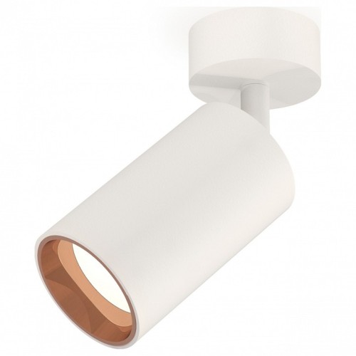 Комплект накладного светильника Ambrella light Techno Spot XM6322005 SWH/PPG белый песок/золото розовое полированное (A2202, C6322, N6114) от Мир ламп