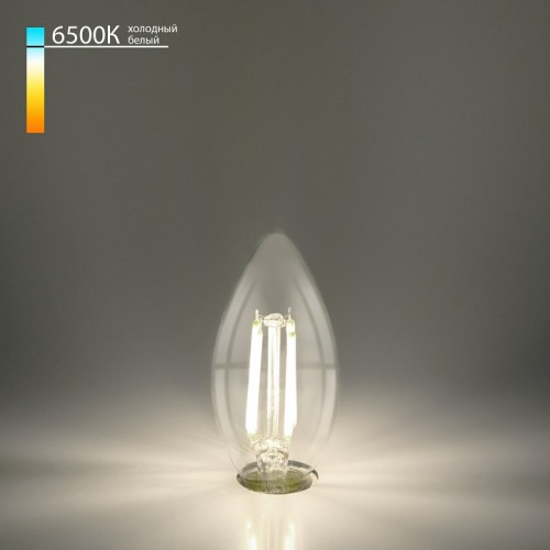 Лампа светодиодная Elektrostandard Свеча F E14 9Вт 6500K a056251 от Мир ламп