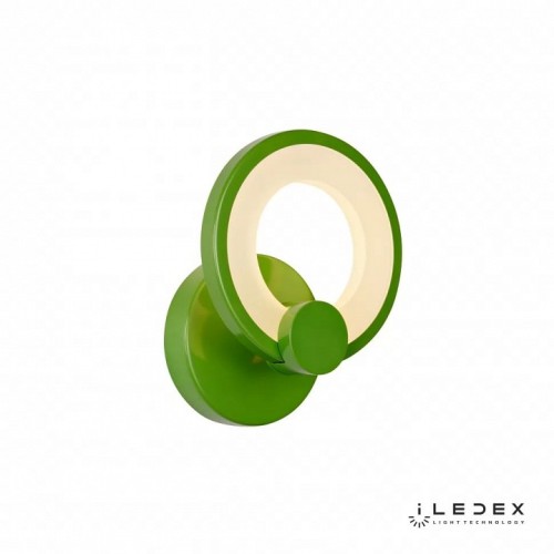 Бра iLedex Ring A001/1 Green от Мир ламп