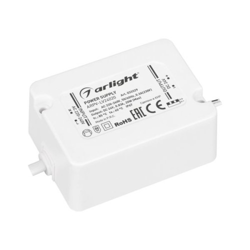 Блок питания Arlight ARPV-LV12020 24V 20W IP67 0,83A 033329 от Мир ламп