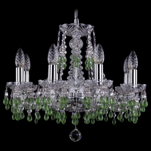 Подвесная люстра Bohemia Ivele Crystal 1410 1410/6/160/Ni/V5001 от Мир ламп