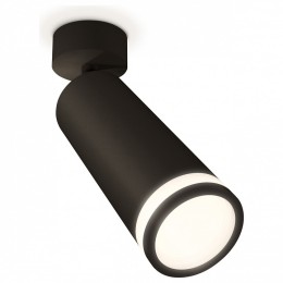Комплект накладного светильника Ambrella light Techno Spot XM6343012 SBK/FR черный песок/белый матовый (A2210, C6343, N6221)