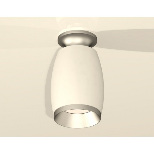 Комплект накладного светильника Ambrella light Techno Spot XS1122043 SWH/MCH белый песок/хром матовый (N6904, C1122, N7033) от Мир ламп