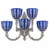 Бра Bohemia Ivele Crystal 7109 7109B15/3+2/210 NW P1 U Clear-Blue/H-1H от Мир ламп