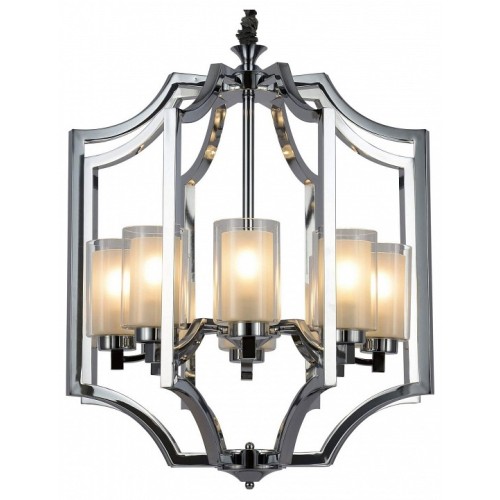 Подвесная люстра LUMINA DECO Vigatto LDP 1224-8 CHR от Мир ламп