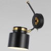 Спот с выключателем Eurosvet Batler 70133/1 черный от Мир ламп