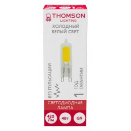 Лампа светодиодная Thomson G9 COB G9 4Вт 6500K TH-B4237