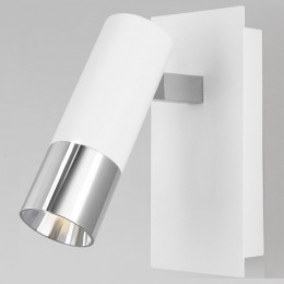 Спот с 1 плафоном Eurosvet Cast 20142/1 LED белый/хром