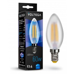 Лампа светодиодная Voltega Candle E14 6Вт 4000K 7045