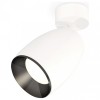 Комплект накладного светильника Ambrella light Techno Spot XM1122001 SWH/PBK белый песок/черный полированный (A2202, C1122, N7031) от Мир ламп