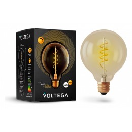 Лампа светодиодная Voltega Globe E27 4Вт 2000K 7076
