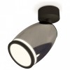 Комплект накладного светильника Ambrella light Techno Spot XM1123004 DCH/SBK/FR черный хром/черный песок/белый матовый (A2210, C1123, N7121) от Мир ламп