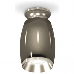 Комплект накладного светильника Ambrella light Techno Spot XS1123040 DCH/PSL черный хром/серебро полированное (N6903, C1123, N7032)