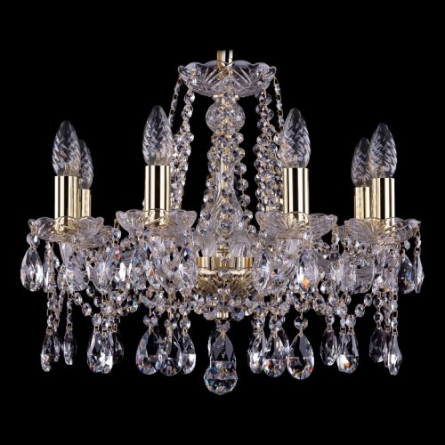Подвесная люстра Bohemia Ivele Crystal 1413 1413/8/165/G от Мир ламп