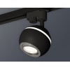 Комплект трекового светильника Ambrella light Track System XT1102022 SBK/PSL черный песок/серебро полированное (A2521, C1102, N7003) от Мир ламп