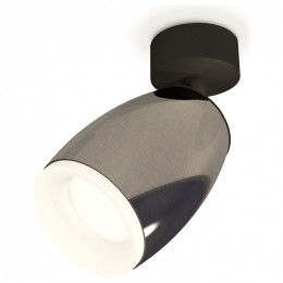 Комплект накладного светильника Ambrella light Techno Spot XM1123006 DCH/SBK/FR черный хром/черный песок/белый матовый (A2210, C1123, N7165)