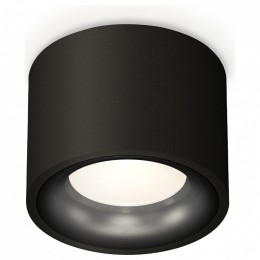 Комплект накладного светильника Ambrella light Techno Spot XS7511021 SBK/PBK черный песок/черный полированный (C7511, N7011)