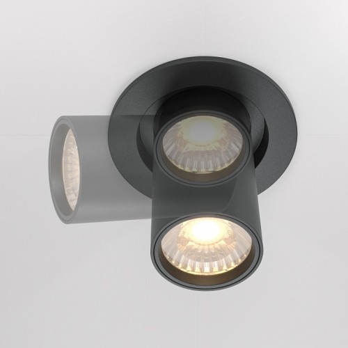 Встраиваемый светодиодный спот Maytoni Technical Hidden DL045-01-10W3K-B от Мир ламп