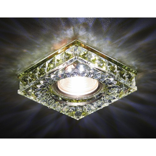 Встраиваемый светильник Ambrella light Crystal Led S251 GD от Мир ламп
