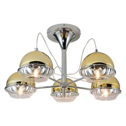 Люстра на штанге LUMINA DECO Veroni LDC 1029-5 GD