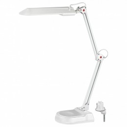 Настольная лампа на струбцине Эра NL-202 NL-202-G23-11W-W