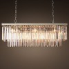 Подвесная люстра Imperiumloft RH 1920S ODEON CLEAR GLASS FRINGE 40,1536 от Мир ламп