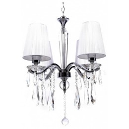 Подвесная люстра LUMINA DECO Alessia LDP 1726-4 CHR