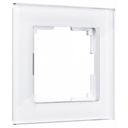 Рамка на 1 пост Werkel Favorit белый стекло W0011101