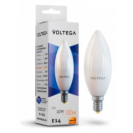 Лампа светодиодная Voltega Simple E14 10Вт 2800K 7064