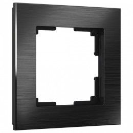 Рамка на 1 пост Werkel Aluminium черный алюминий W0011708