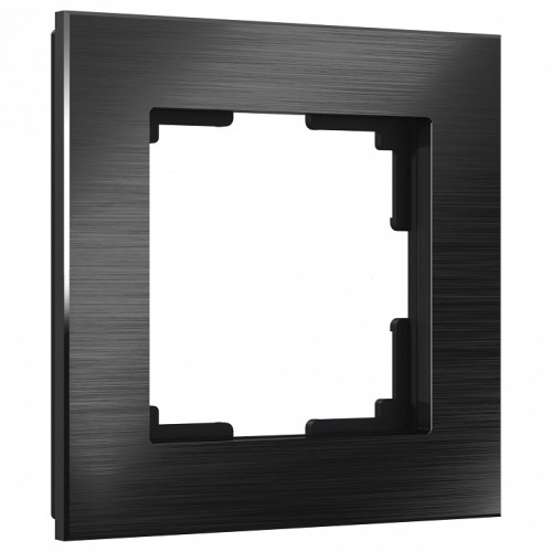 Рамка на 1 пост Werkel Aluminium черный алюминий W0011708 от Мир ламп
