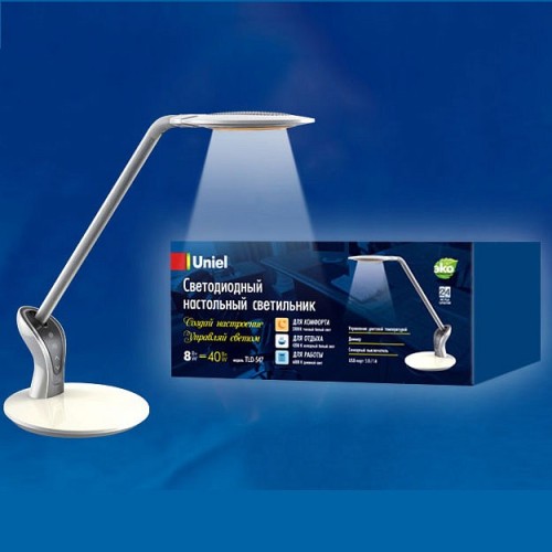 Настольная лампа офисная Uniel TLD-547 UL-00002342 от Мир ламп