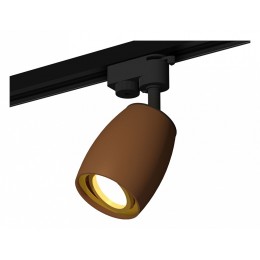 Комплект трекового светильника Ambrella light Track System XT1124004 SCF/PYG кофе песок/золото желтое полированное (A2521, C1124, N7004)