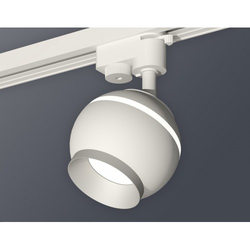 Комплект трекового светильника Ambrella light Track System XT1101022 SWH/MCH белый песок/хром матовый (A2520, C1101, N7033) от Мир ламп