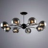 Потолочная люстра Arte Lamp Lagos A2708PL-8BK от Мир ламп