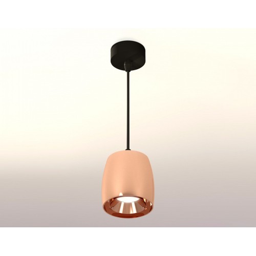 Комплект подвесного светильника Ambrella light Techno Spot XP1144001 PPG/SBK золото розовое полированное/черный песок (A2302, C1144, N7035) от Мир ламп